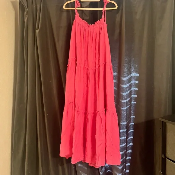 Judith March Dresses | Judith March Hot Pink Maxi Dress L | Color: Pink | Size: L | Thekenseller's Closet